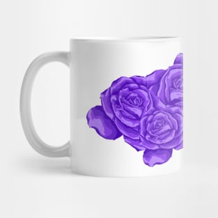 violet roses Mug